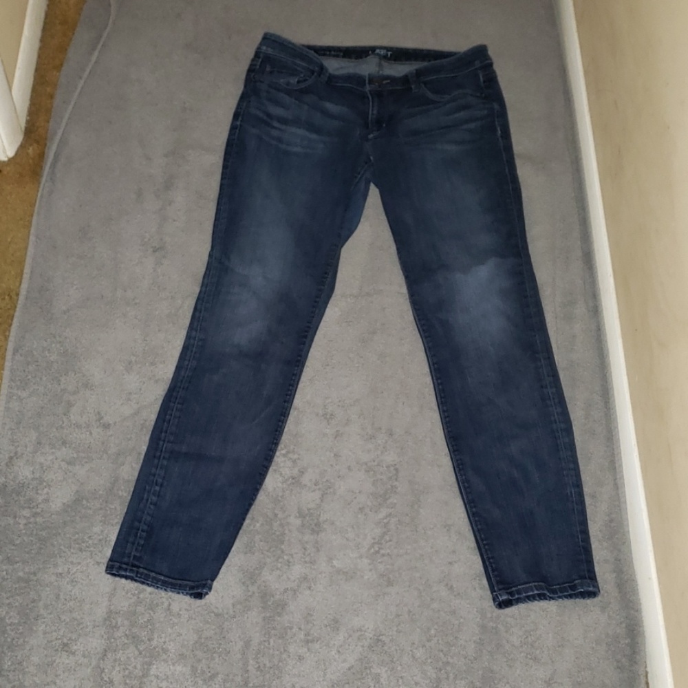 Ann Taylor Loft Curvy Skinny Jeans